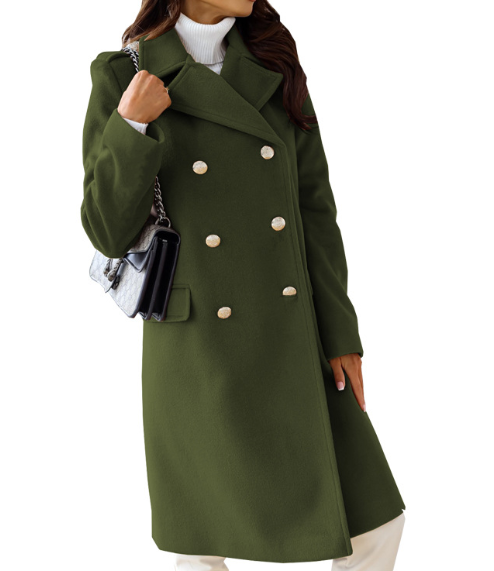 Generosa - Women's Long Trench Coat