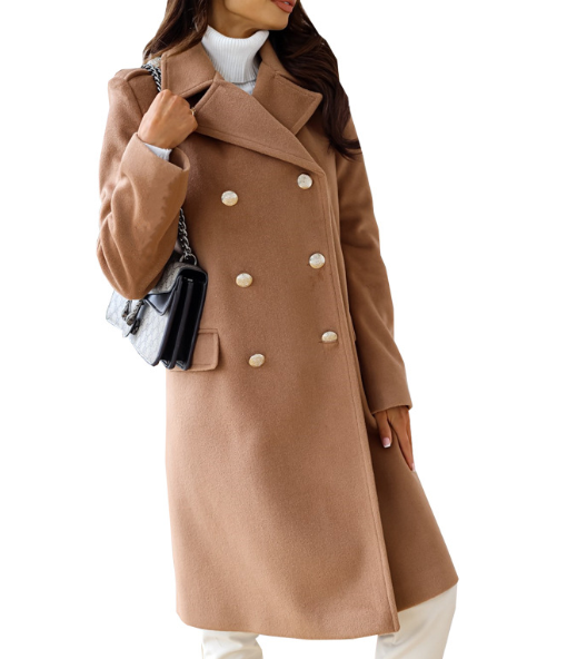 Generosa - Women's Long Trench Coat