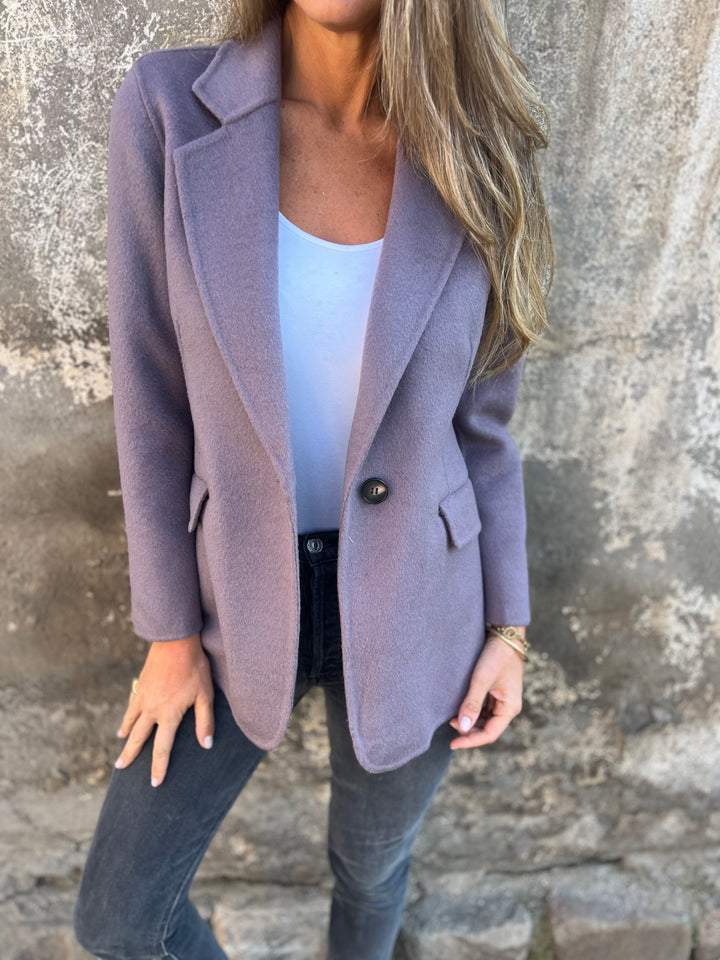 Alice - collar down winter blazer