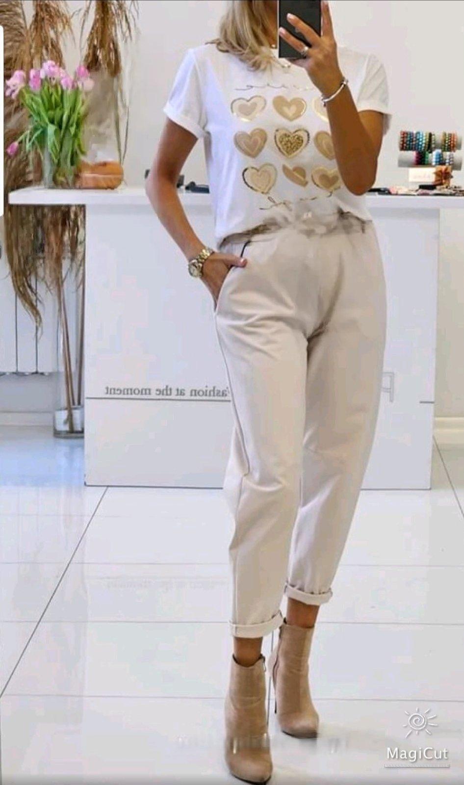 Stylish pencil trousers