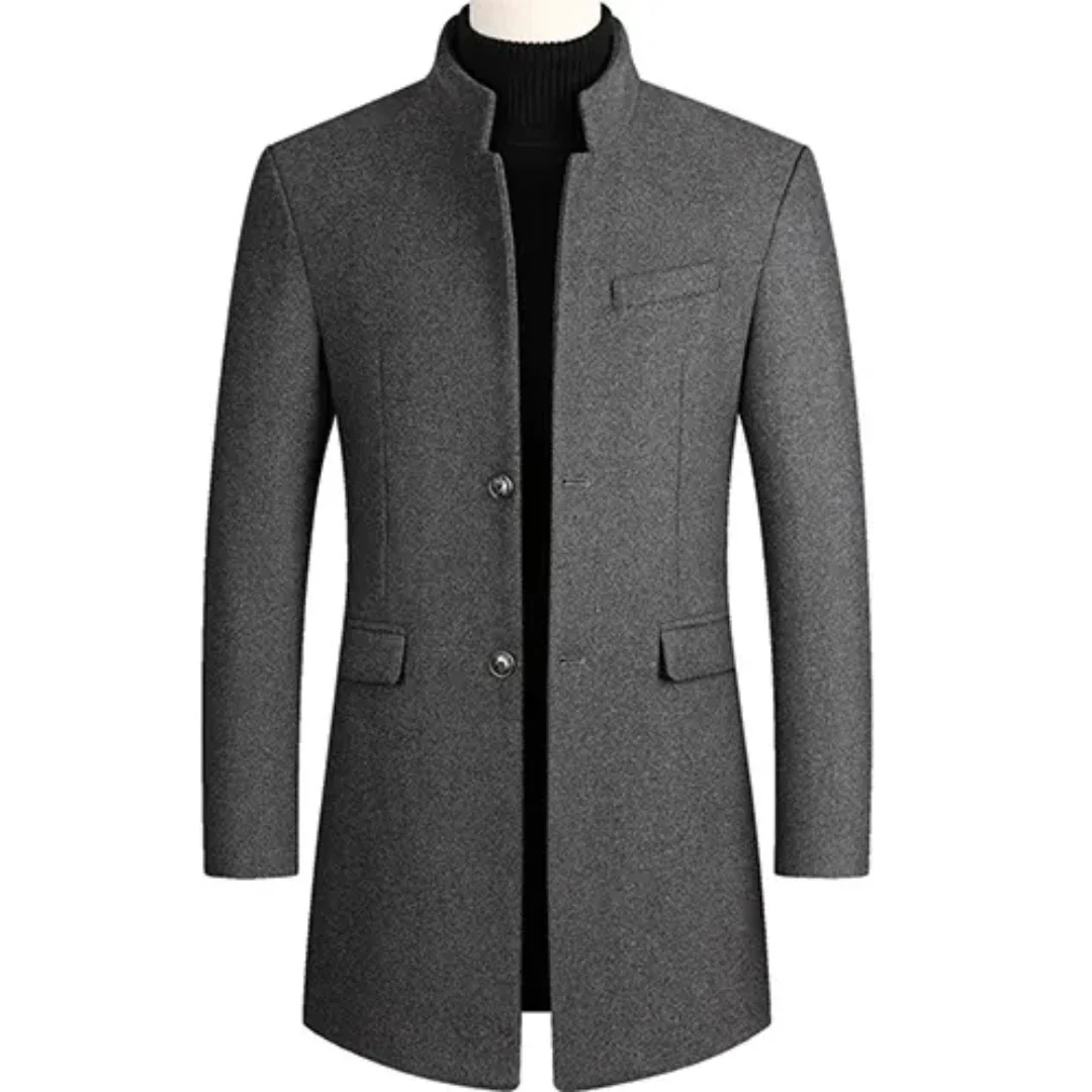 Jack | Warm Winter Long Coat For Men