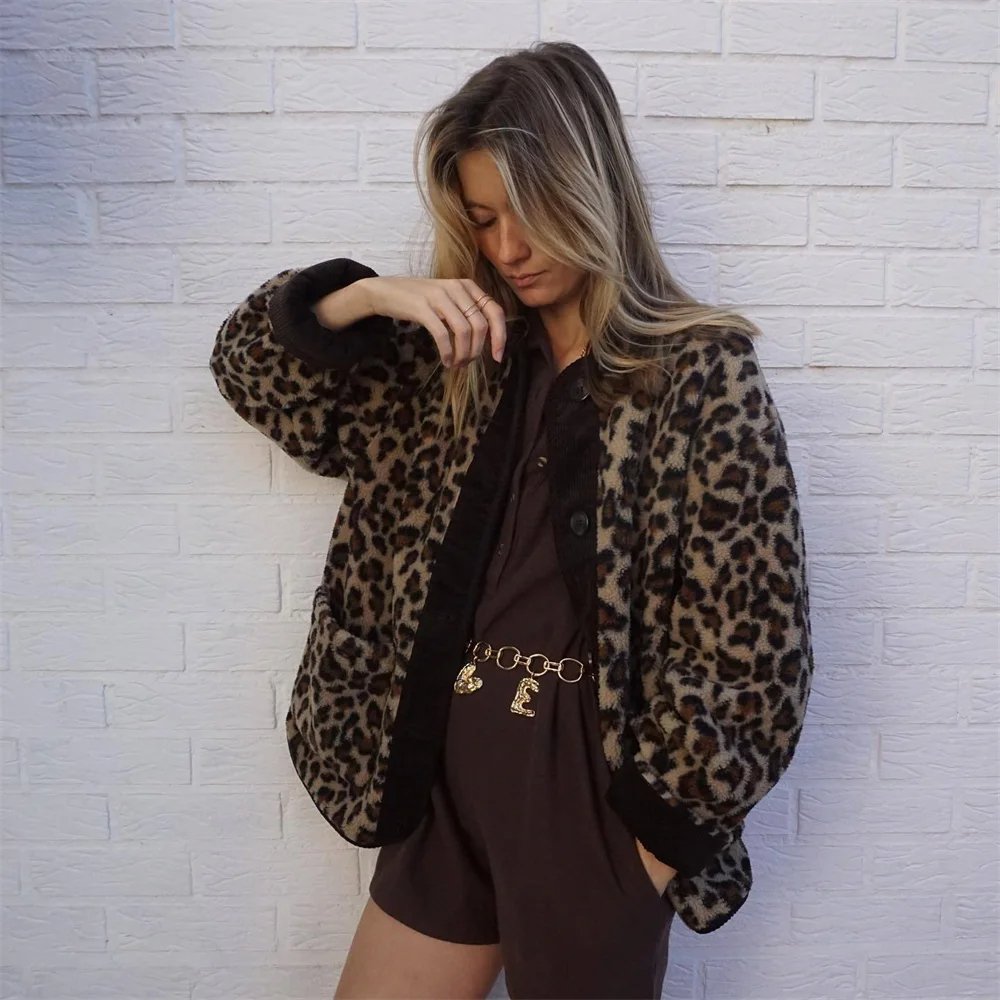 Leopard Print Jacket