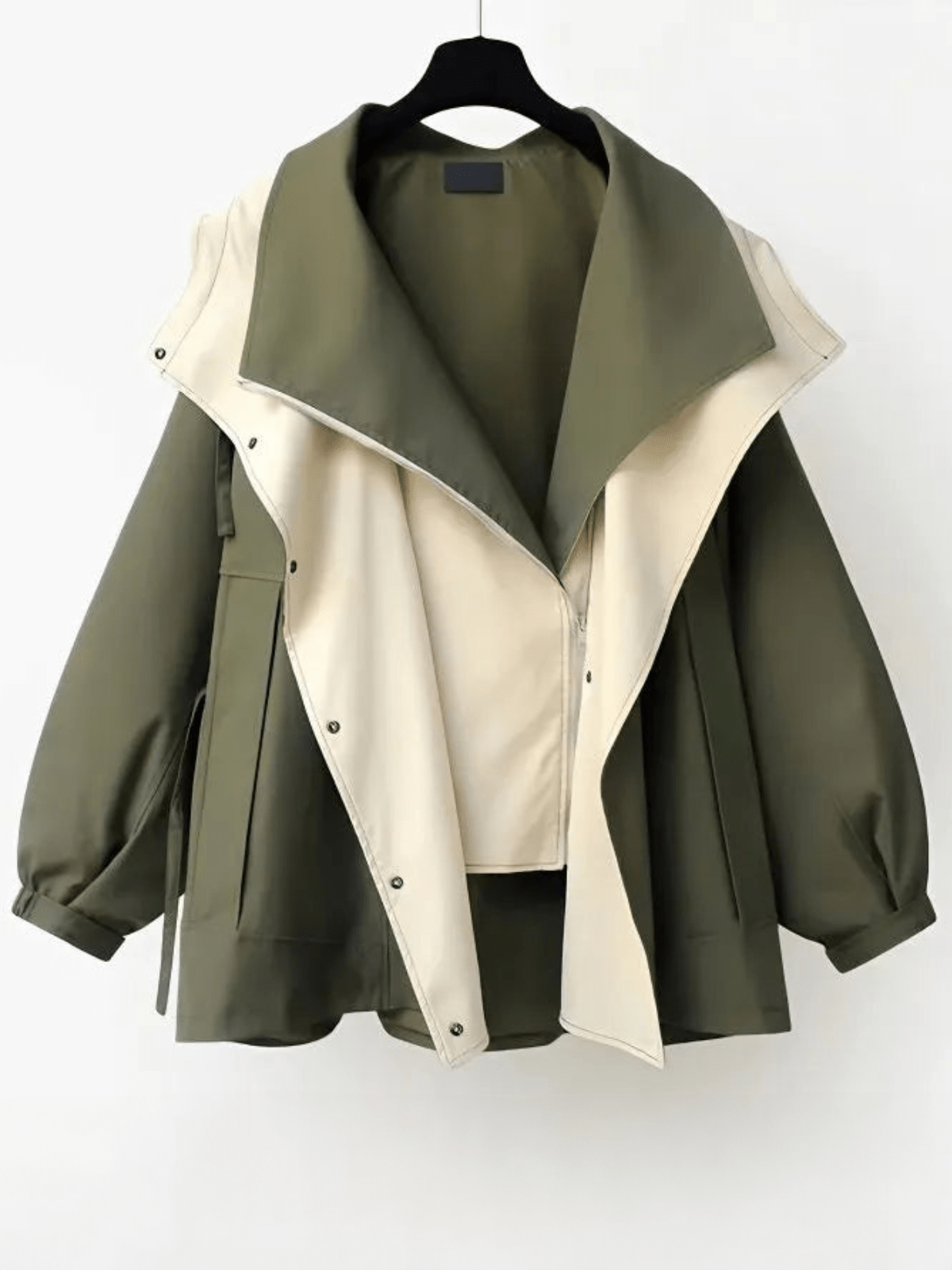 Elegant waterproof trench coat