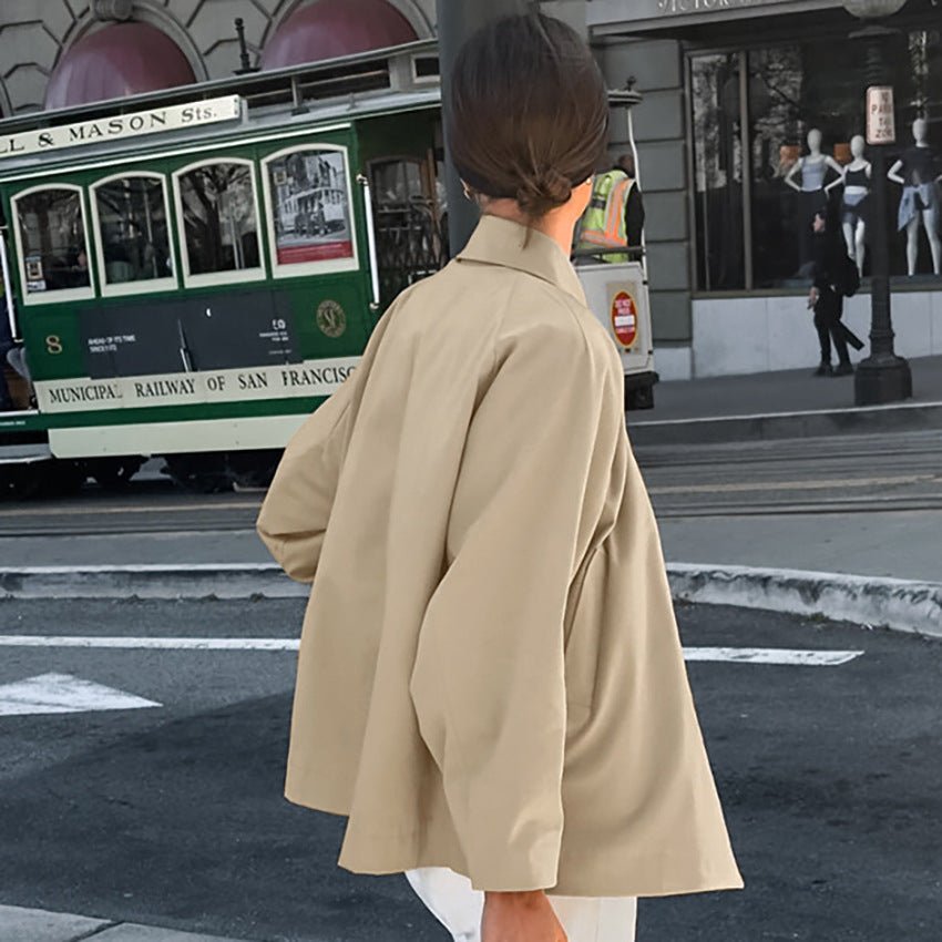 Lily | Oversized Button-Up Jacket – Casual and Stylish Outerwear