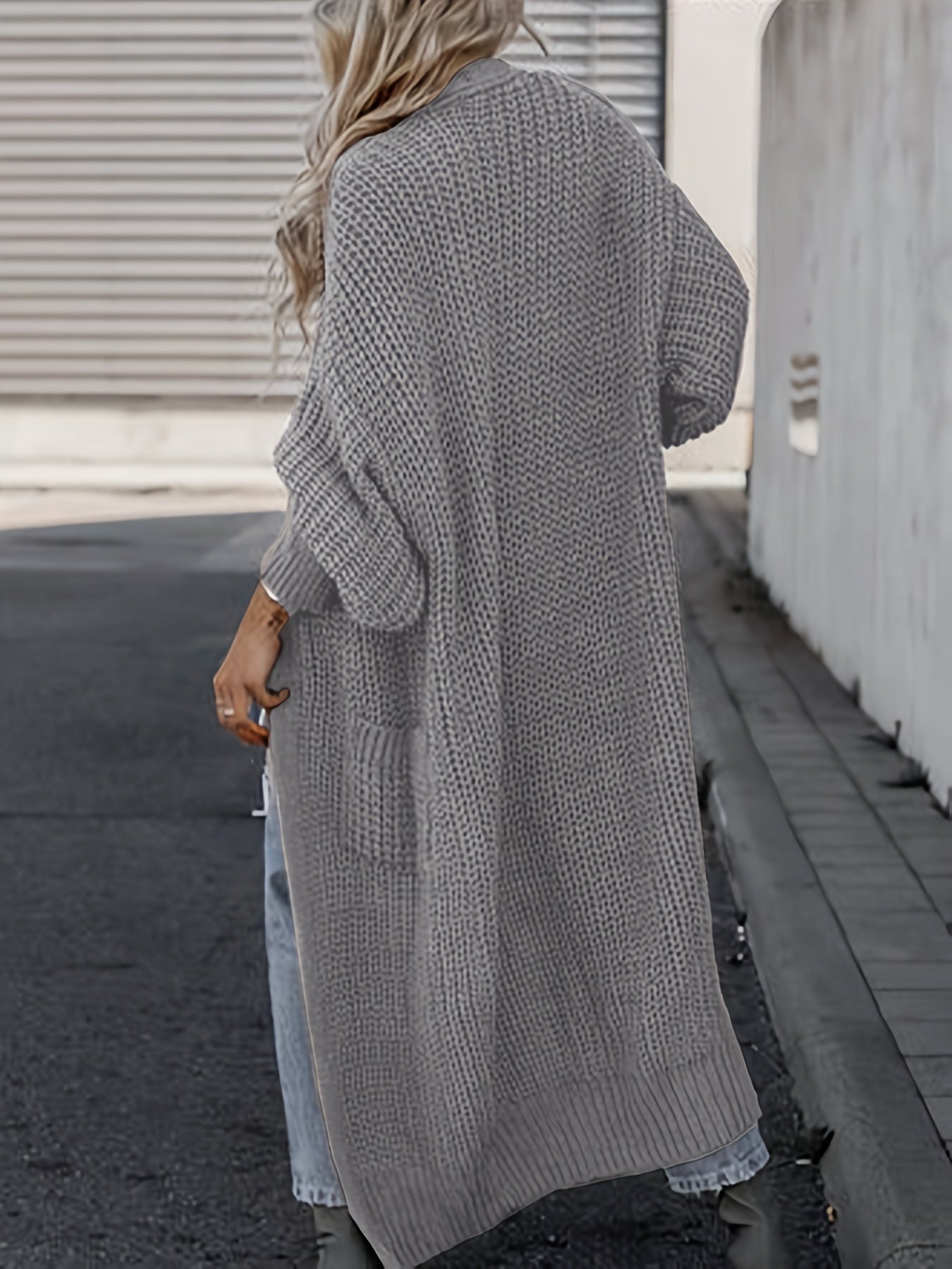 Long Knit Cardigan