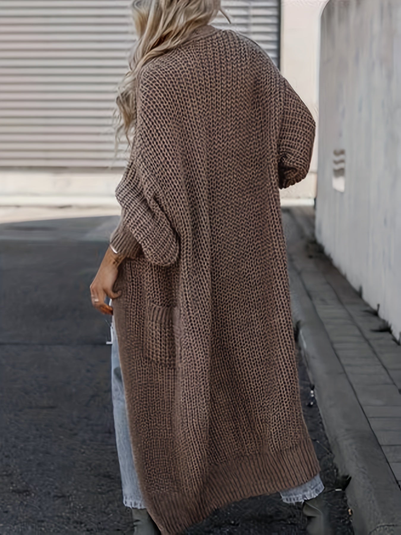 Long Knit Cardigan