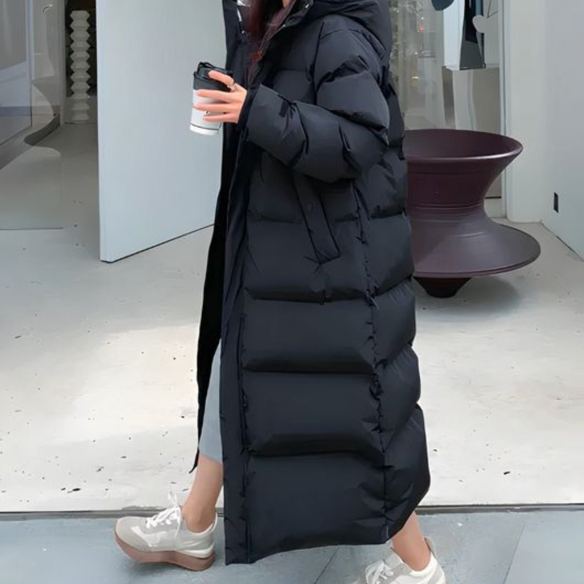 Long Puffer Coat