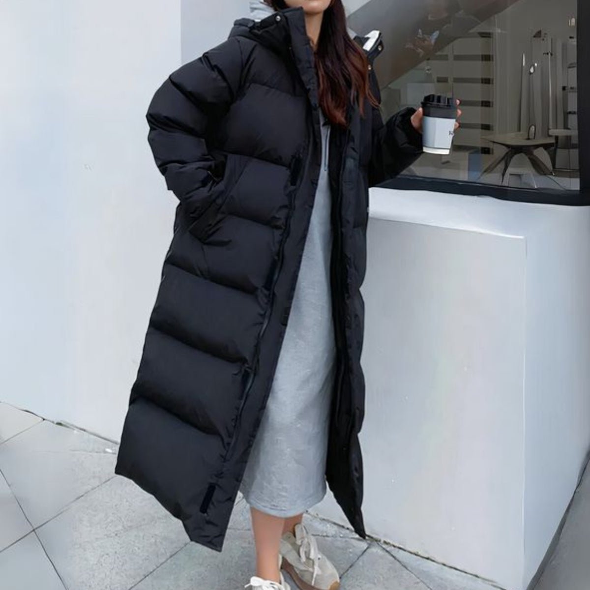 Long Puffer Coat