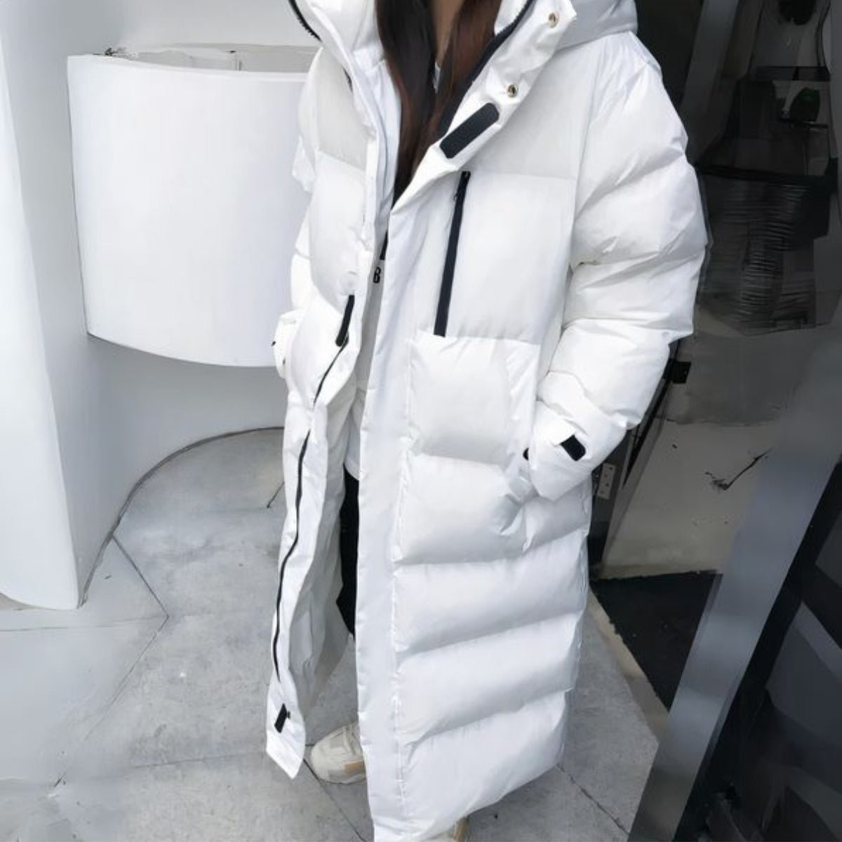 Long Puffer Coat