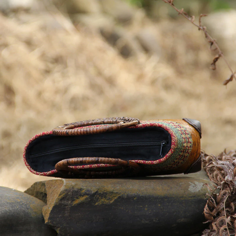 Hand-woven bag