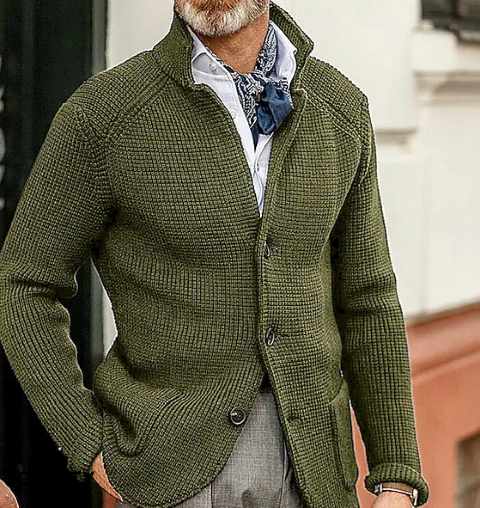 Osvaldo™ - Men's vintage knitted blazer