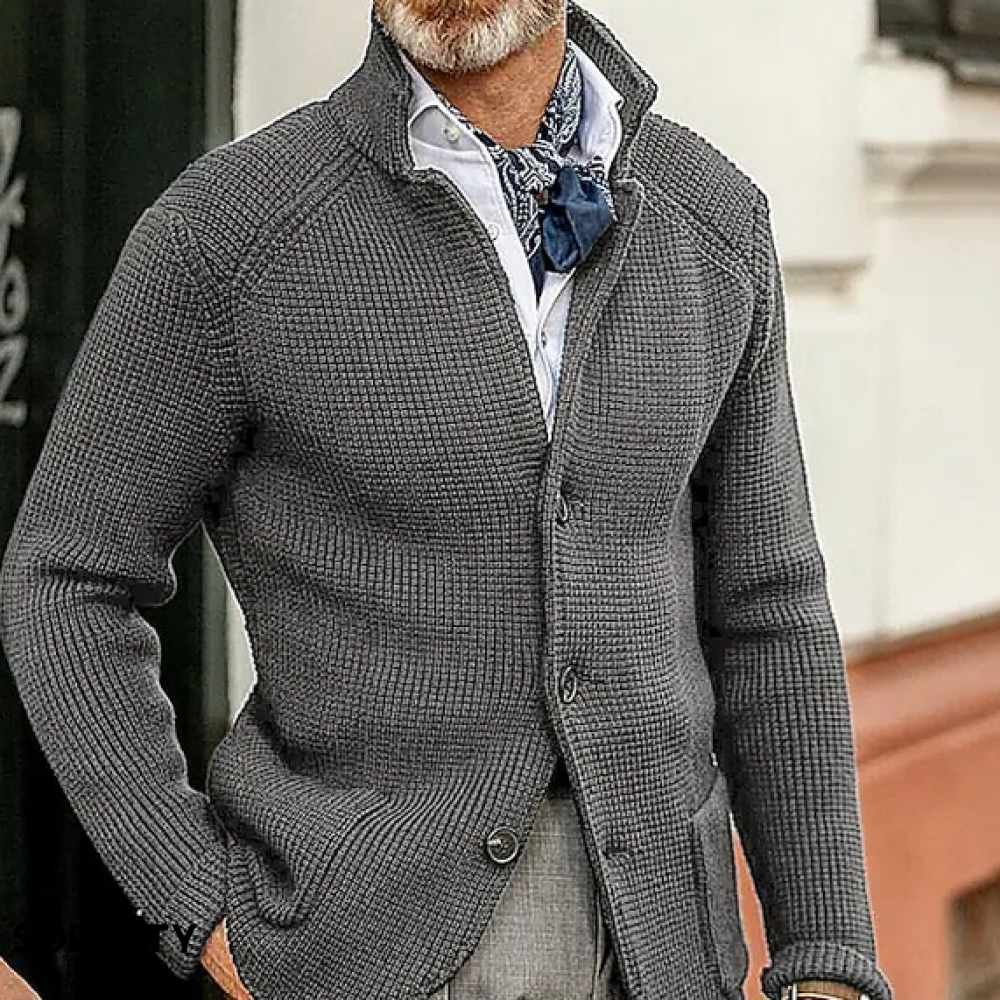 Osvaldo™ - Men's vintage knitted blazer