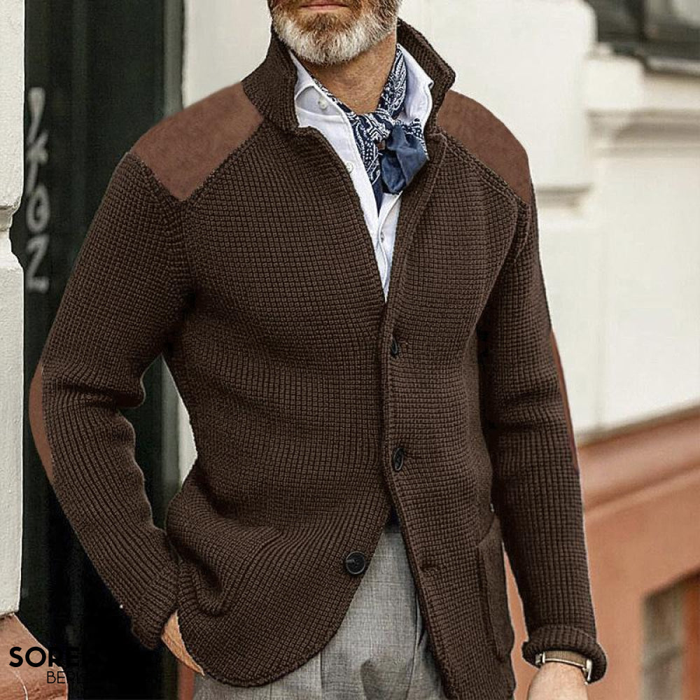 Osvaldo™ - Men's vintage knitted blazer