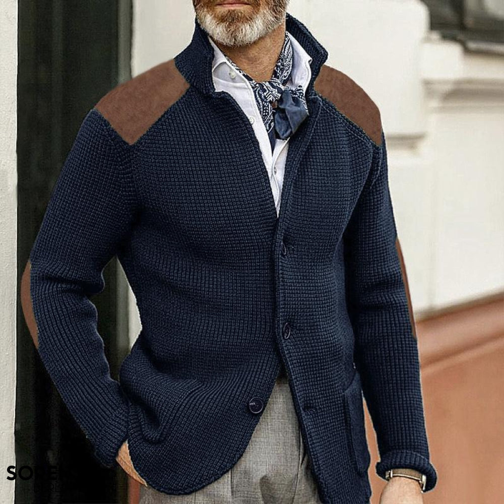 Osvaldo™ - Men's vintage knitted blazer