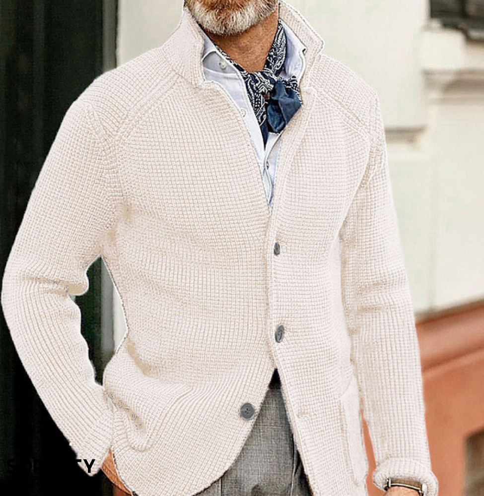 Osvaldo™ - Men's vintage knitted blazer