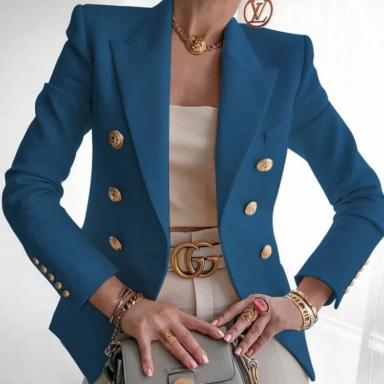 Kanaya™ - Elegant Buttoned Blazer