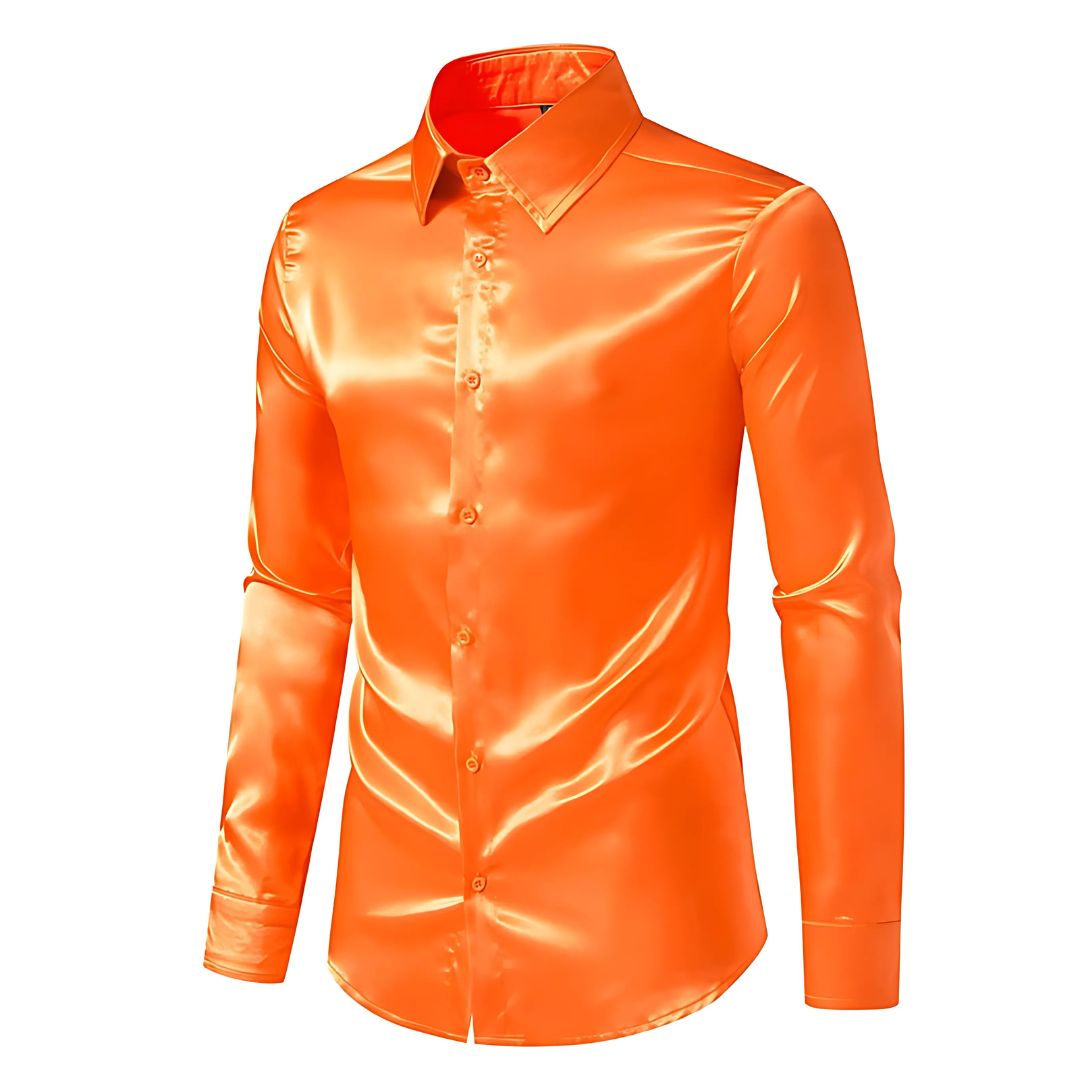 Men's Satin Luxury Shirts