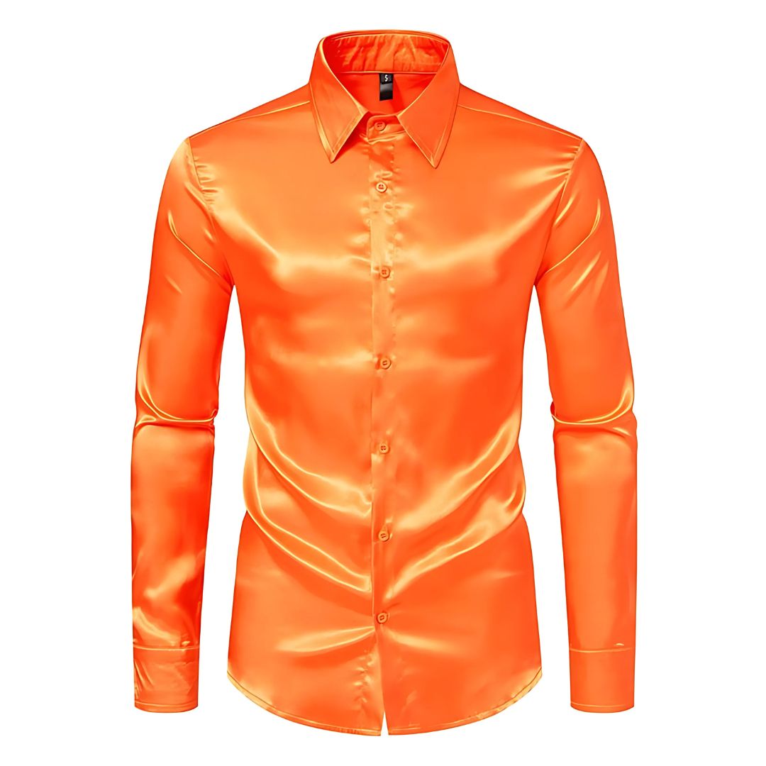 Men's Satin Luxury Shirts