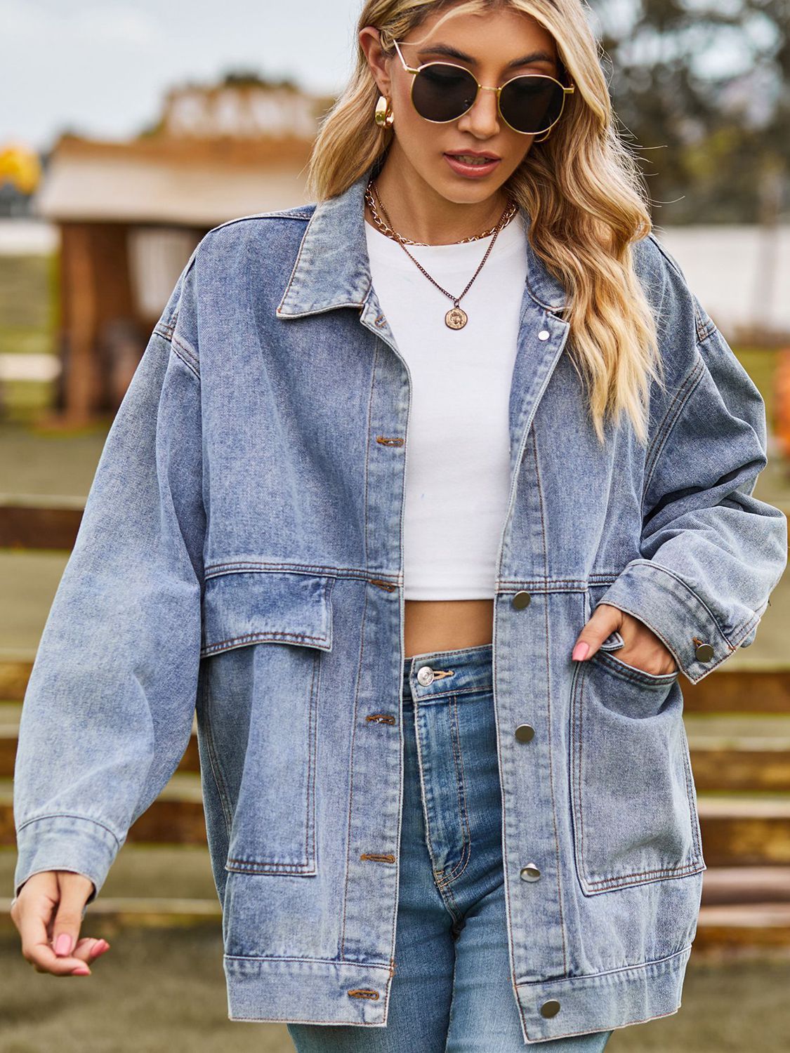 Oversized Denim Jacket