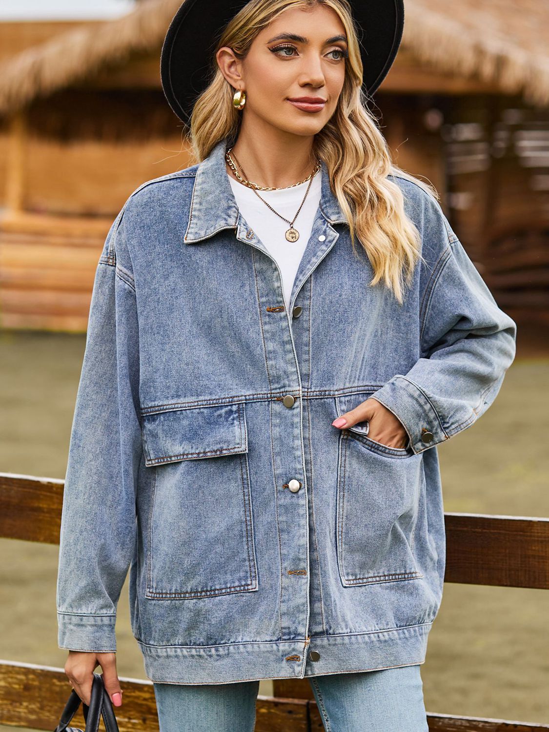 Oversized Denim Jacket