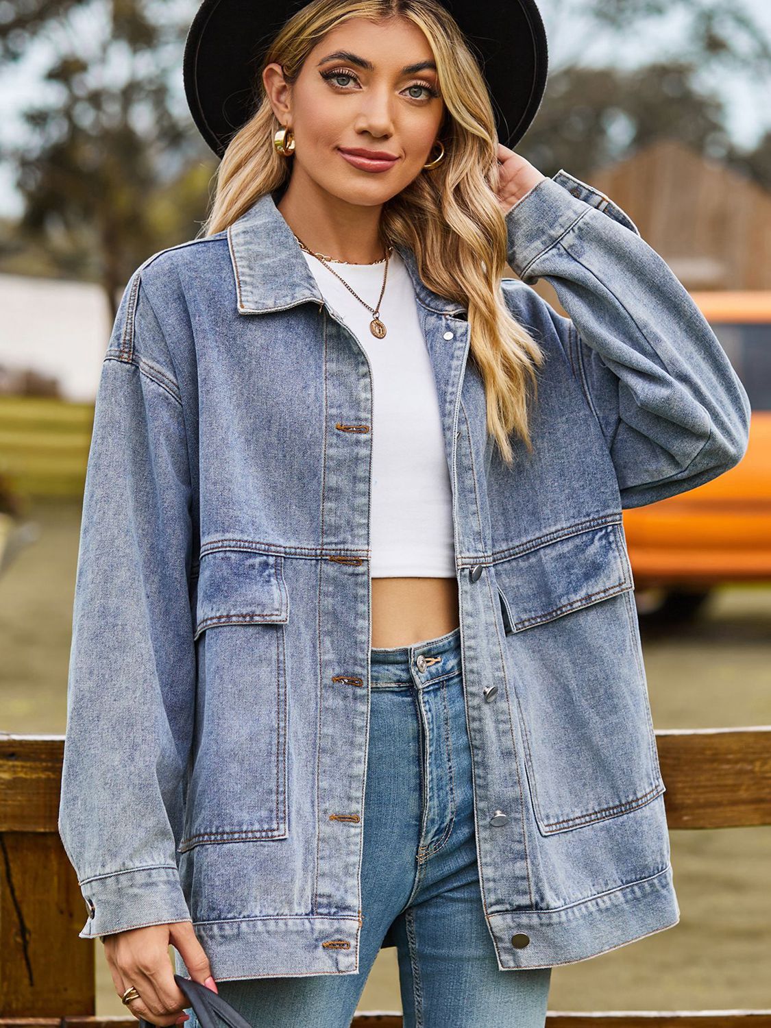 Oversized Denim Jacket