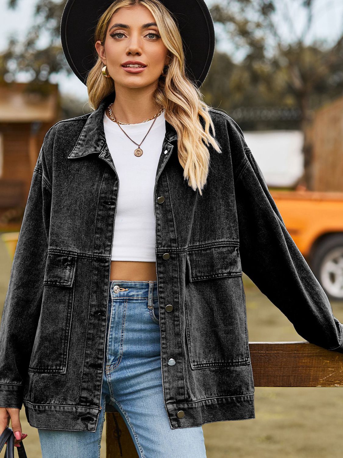 Oversized Denim Jacket