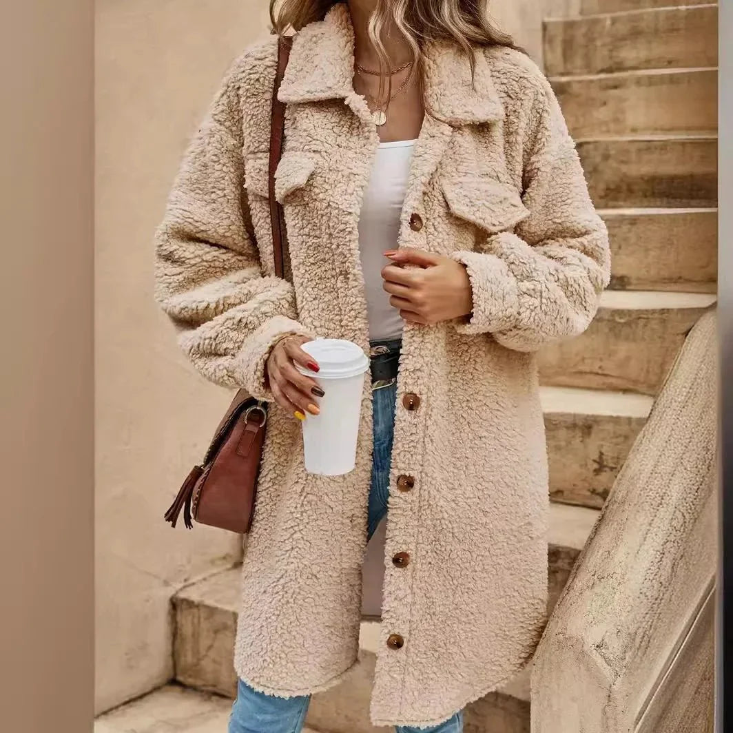 Oversized Sherpa Coat