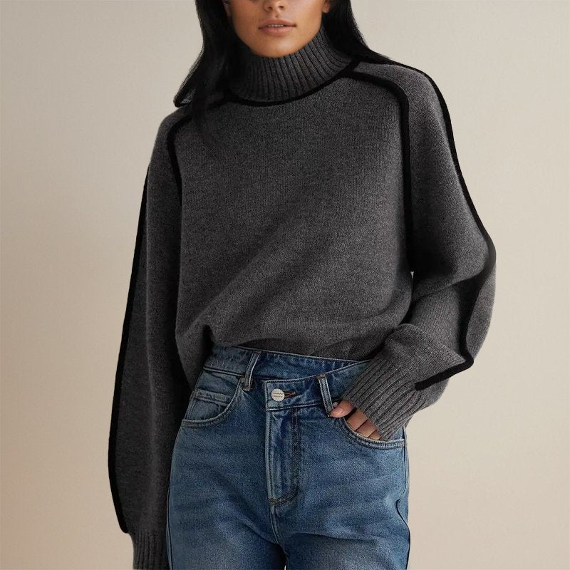 Oversized Turtleneck Sweater