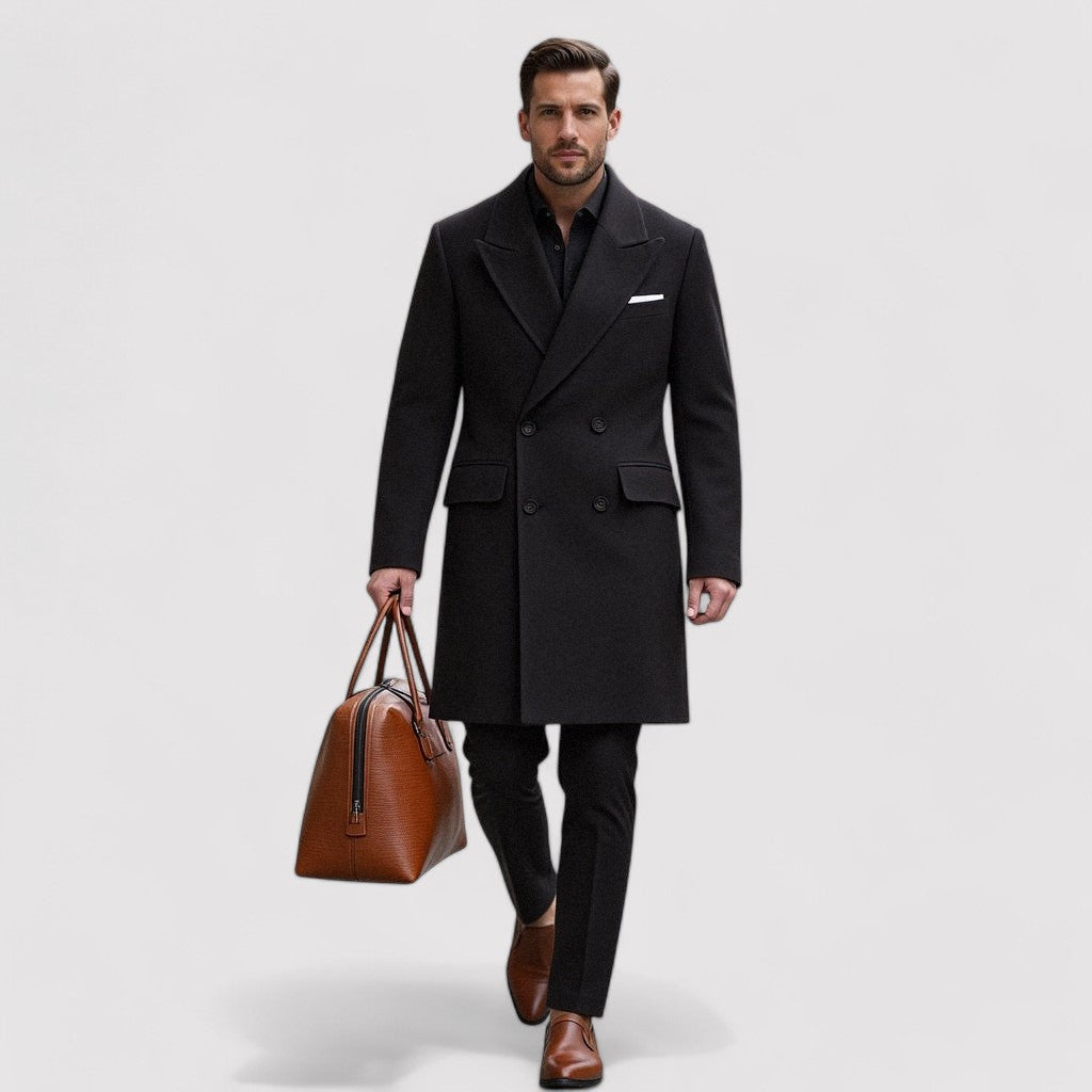 Ancien | Crownhaven Men's Legacy Wool Overcoat