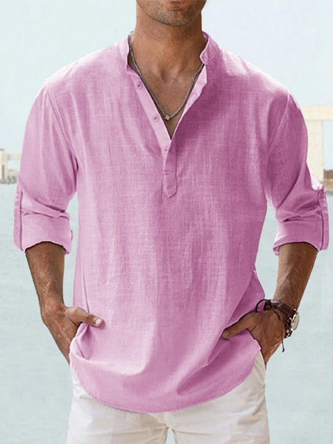 Cristofer™ - Elegant Linen Shirt for Men