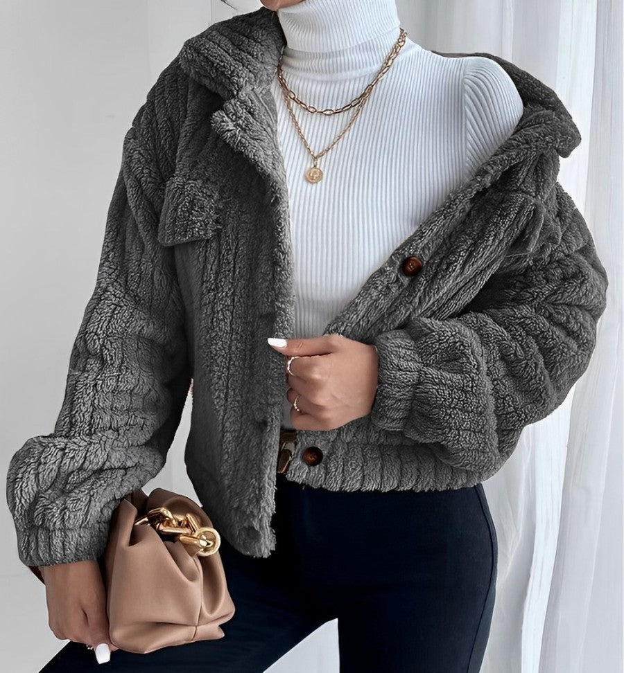 Plush Textured Jacket