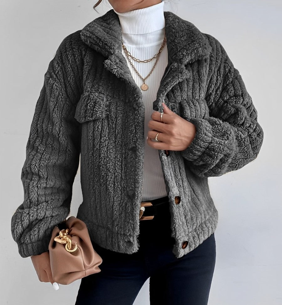 Plush Textured Jacket