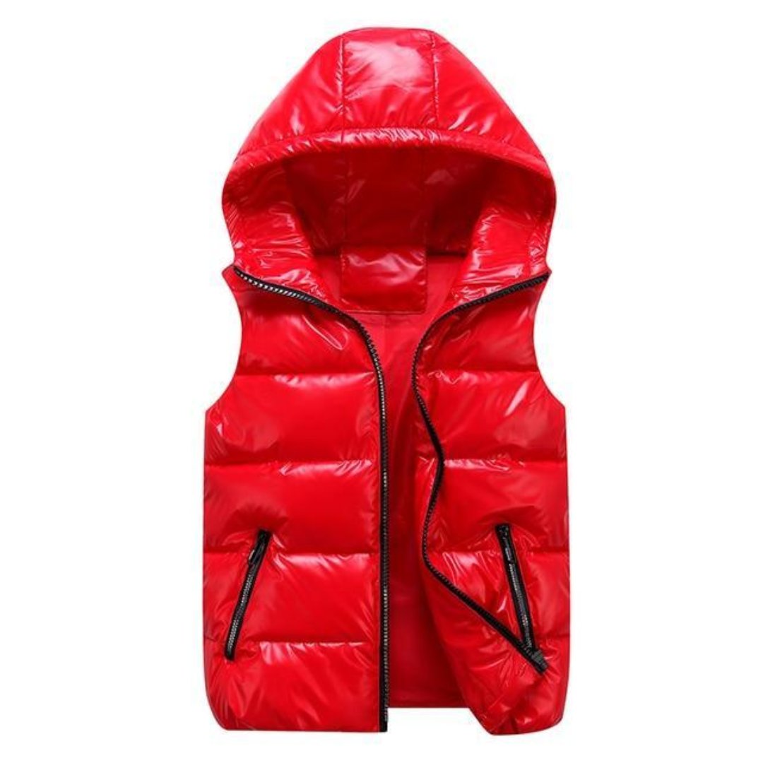 Callanae | Winter Puffer Hooded Vest for Women