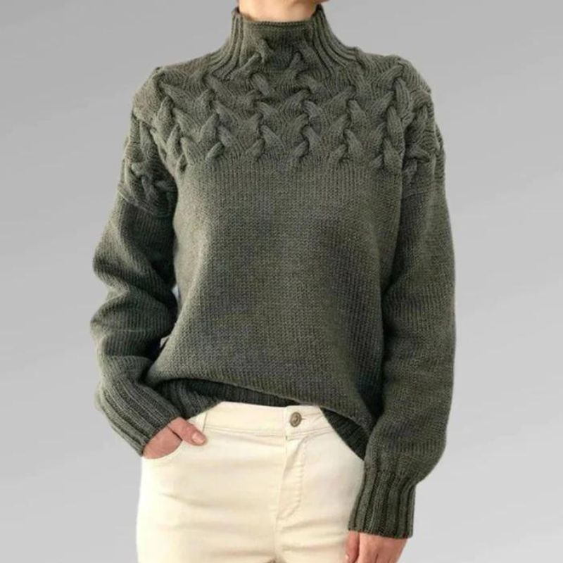 Noémie™ - High Neck Sweater