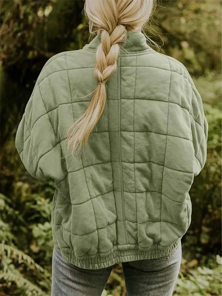 Quilted Fleece Jacket