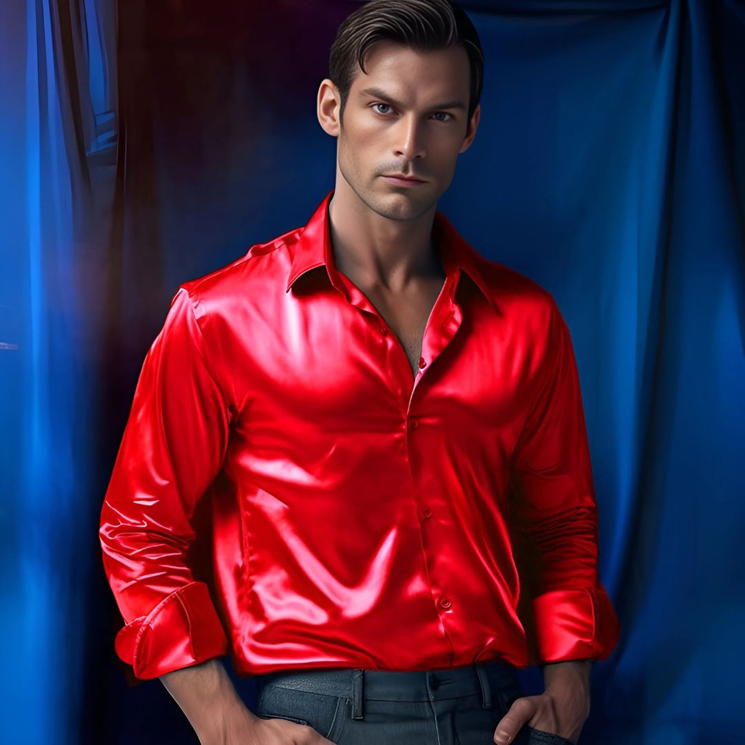 Men's Satin Luxury Shirts