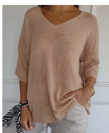 Mel™ - V-neck jumper