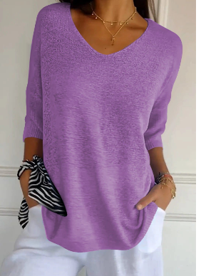 Mel™ - V-neck jumper