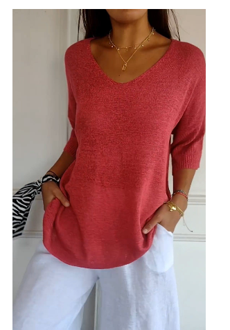 Mel™ - V-neck jumper