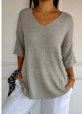 Mel™ - V-neck jumper