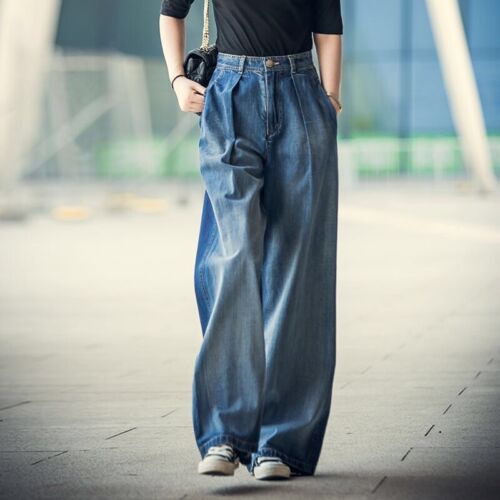 Stylish denim trousers