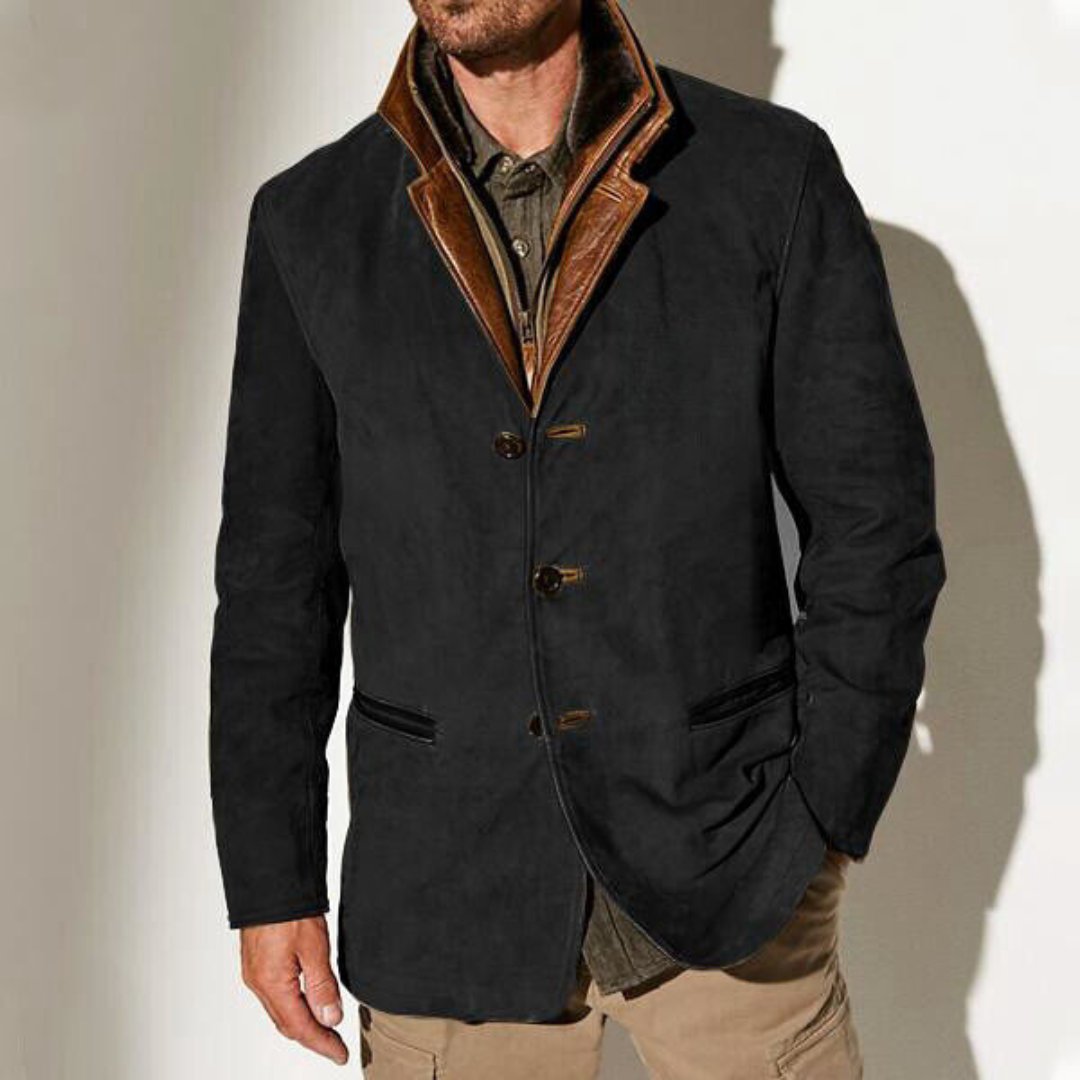 Lukarim | Warm Button Down Blazer For Men