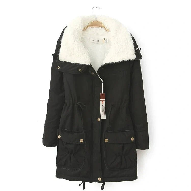 Sherpa-Lined Hooded Parka