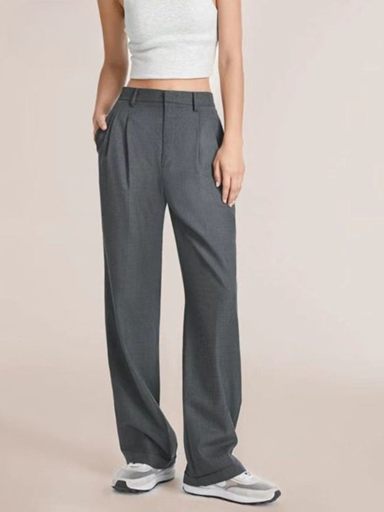 Jielur Pantalon - High quality trousers with wide legs