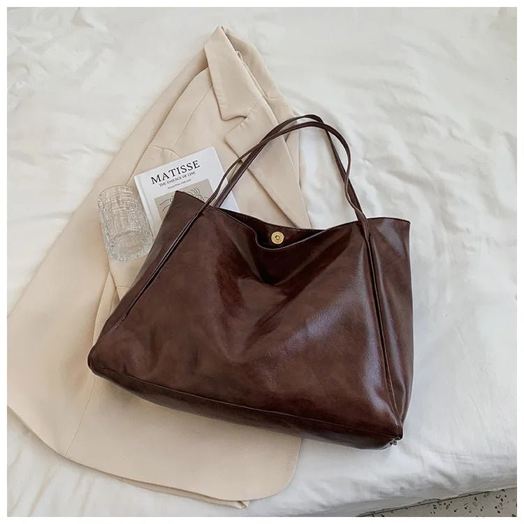 Soft Leather Tote Bag