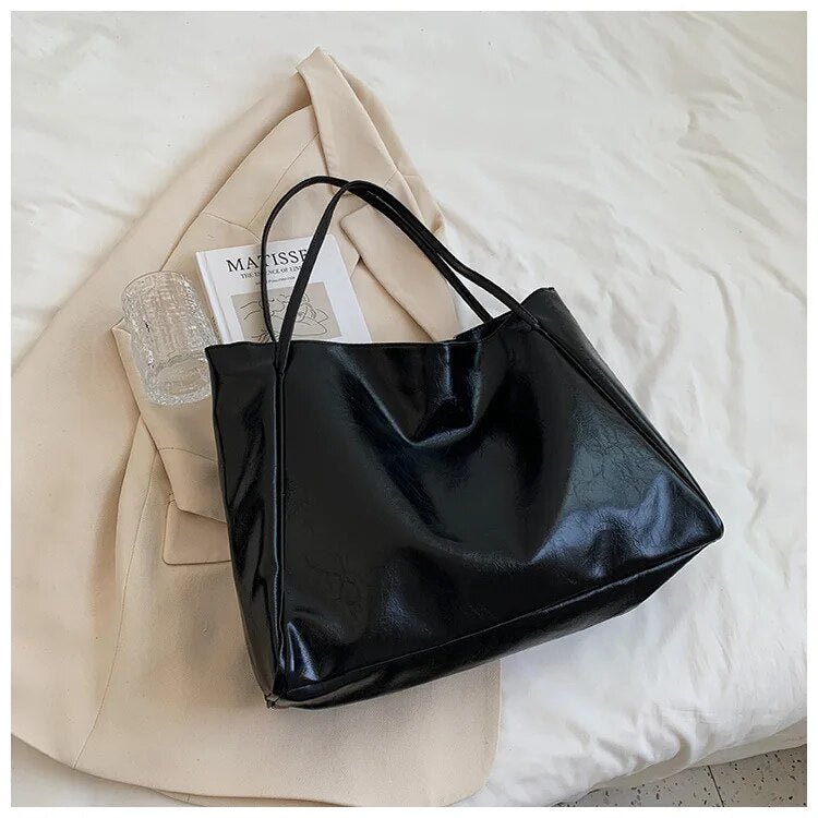 Soft Leather Tote Bag