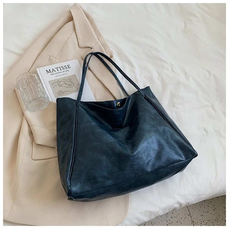 Soft Leather Tote Bag