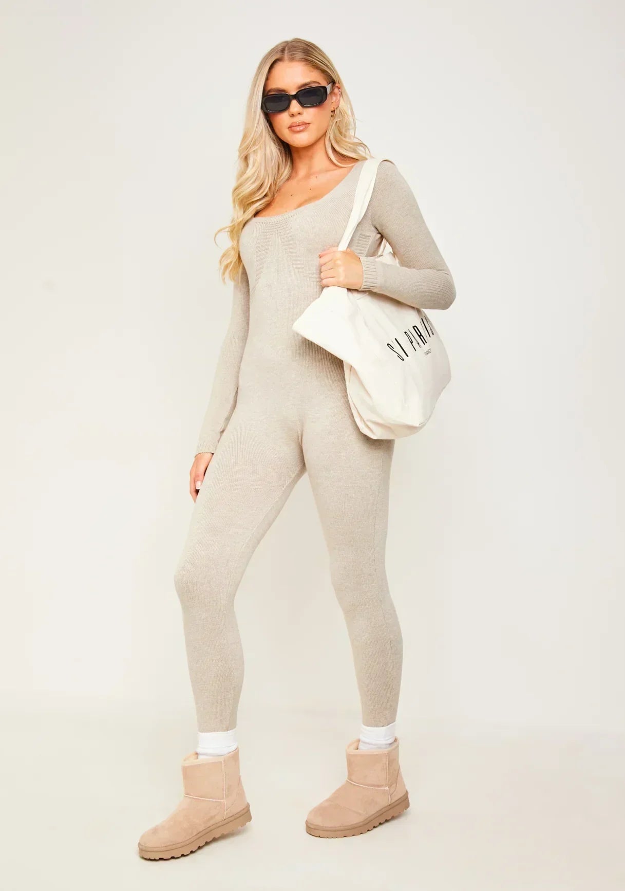 Berla - Jumpsuit with sleeves