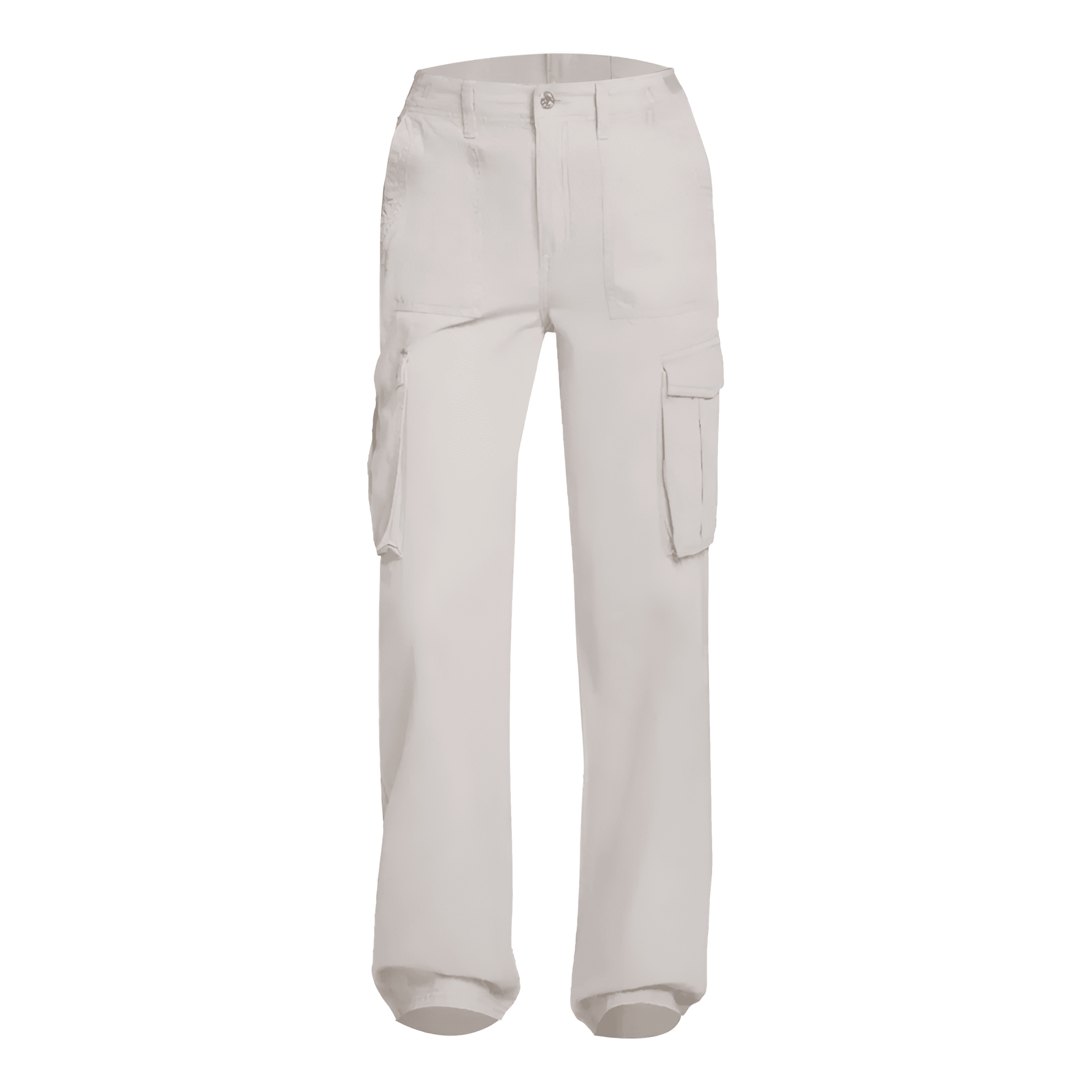 Straight cargo trousers