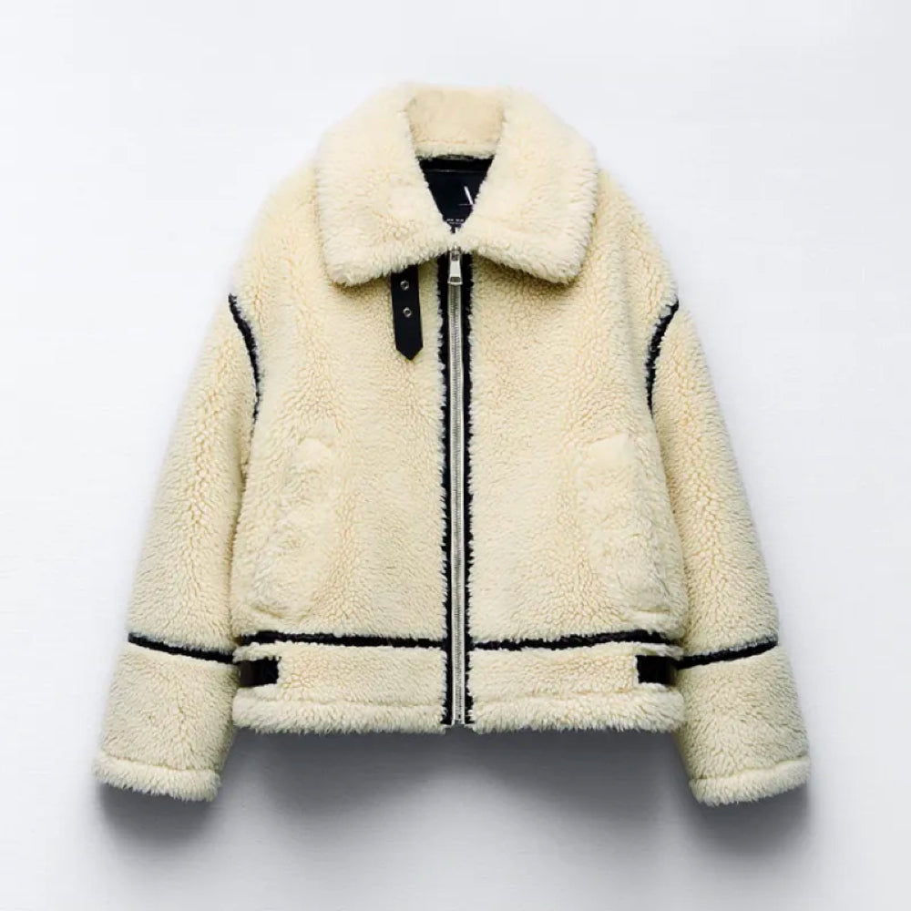 Karla - winter plush chic coat